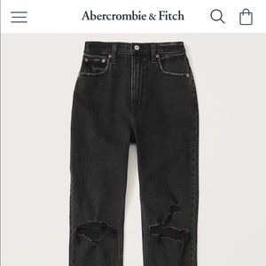 Ultra High Rise Vintage Style Jeans.